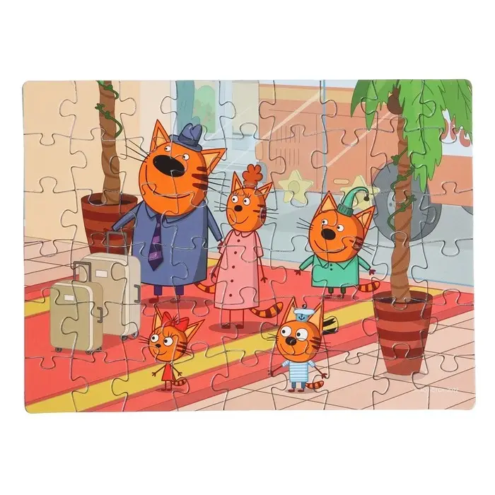 Пазл &laquo;Три кота&raquo;, 54 элемента