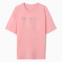 Футболка женская KAFTAN: Prosecco цв. розовый, р-р 52-54