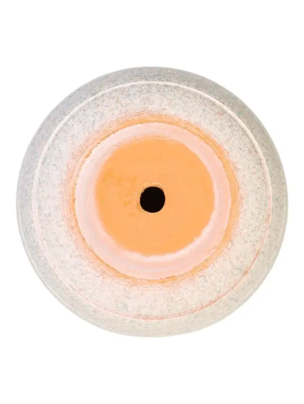 Горшок цветочный  с поддоном 1,6 л, белый керамика "Пряности" (М)