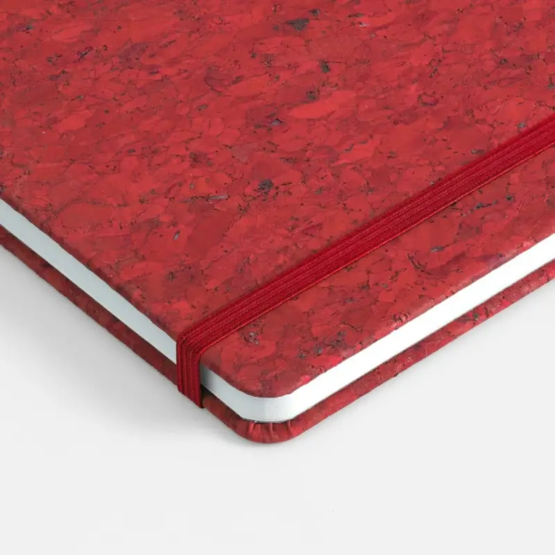 Блокнот Cork County, красный