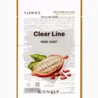 Тканевая маска на основе экстракта какао Consly &laquo;Увлажнение и питание&raquo;, 23 мл