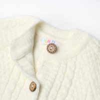 Комбинезон детский, цвет молочный, рост 62-68 см