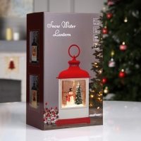 Светодиодная фигура «Фонарь с Дедом Морозом» 12 × 22.5 × 7.8 см, пластик, батарейки ААх3 (не в комплекте), USB, свечение тёплое белое Светодиодная фигура «Фонарь с Дедом Морозом» 12 × 22.5 × 7.8 см, пластик, батарейки ААх3 (не в комплекте), USB, свечение тёплое белое