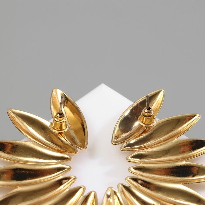 Серьги металл &laquo;Атмосфера&raquo; ярило мини, цвет золото