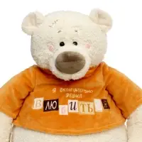 Мягкая игрушка "Медведь Тато в рыжей майке", 37 см ММТато/38/рж