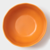 Салатник Magistro "Potter" 17см 17,4х8 цвет оранжевый