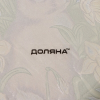 Подставка стеклянная для яиц Доляна &laquo;Кролик в цветах&raquo;, 8 ячеек, 22&times;22 см