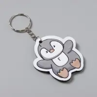 Брелок EVA блеск "Пингвин" 5х6 см