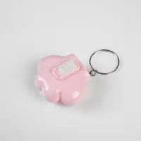 Фонарь-брелок детский "Лапка", 1 режим, 3 LR41, 3.5 х 4 см , микс