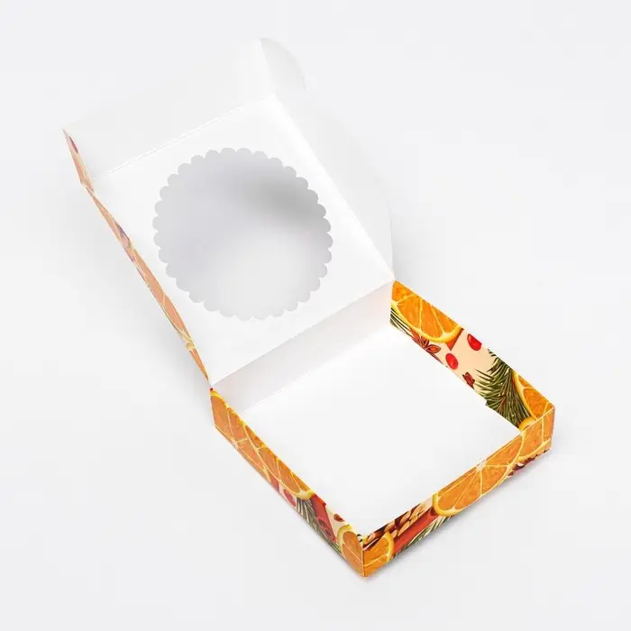 Коробка &laquo;Апельсиновая вечеринка&raquo; 11.5&times;11.5&times;3.2 см