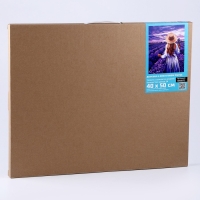 Картина по номерам на холсте с подрамником "Девушка в фиолетовом платье" 40*50 см Картина по номерам на холсте с подрамником "Девушка в фиолетовом платье" 40*50 см