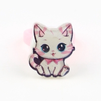 Кольцо крутящиеся детское  "Meow", котик