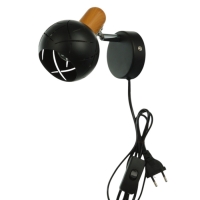 Спот "Алейда" 1хЕ14 40Вт черный 13х13х10 см