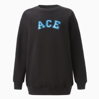 Джемпер (свитшот) женский MINAKU: Casual Collection цвет черный , р-р 52