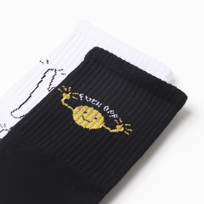 Набор мужских носков KAFTAN Набор мужских носков KAFTAN "Проснись", р. 41-44 (27-29 см), 2 пары