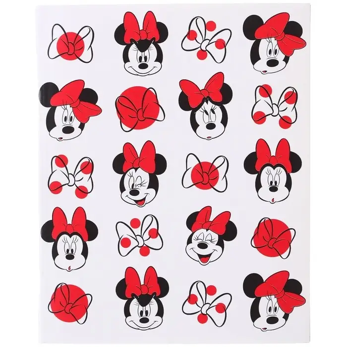 Тетрадь в клетку 48 листов, картонная обложка, блок №2, белизна 75% (серые листы), &laquo;Минни Маус&raquo;