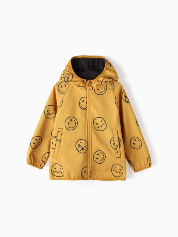 Ветровка на флисе для мальчиков KAFTAN Смайл, рост 104