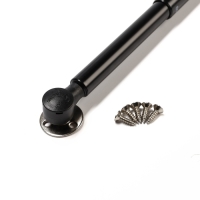 Газлифт 120N CAPPIO, доводчик, бесшумное открывание/закрывание, черный, дополнительная защита, 2 шт. Газлифт 120N CAPPIO, доводчик, бесшумное открывание/закрывание, черный, дополнительная защита, 2 шт.