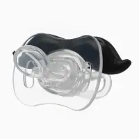 Пустышка-прикол, силиконовая, ортодонтическая, с колпачком, +0 мес., &laquo;Усы&raquo;