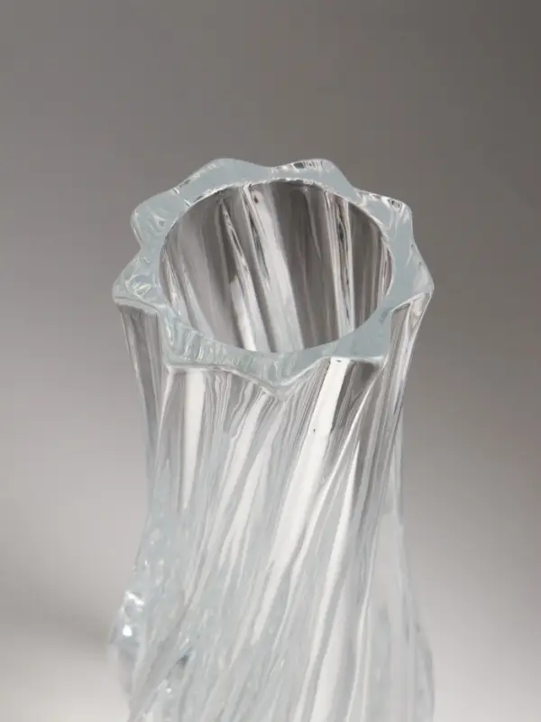 Ваза стекло настольная "Бьорг" 24,5х9 см, прозрачный