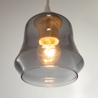 Плафон E27 дымчатый