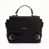 Сумка женская, 22*11*17, отд на молнии, длин ремень, черный Сумка женская, 22*11*17, отд на молнии, длин ремень, черный