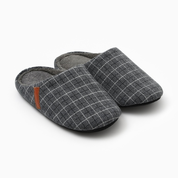 Тапочки женские, размер 38-39, цвет серый