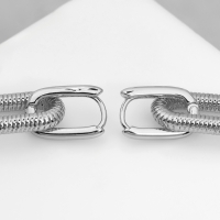 Серьги металл &laquo;Богема&raquo; измерение, цвет серебро