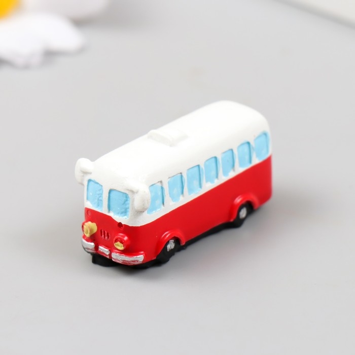 Фигурка для флорариума полистоун Фигурка для флорариума полистоун "Автобус" 4,4х2х2 см