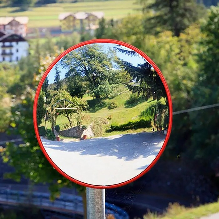 Зеркало обзорное круглое d=60 см Зеркало обзорное круглое d=60 см