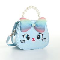 Сумка детская для девочки на клапане &laquo;Выбражулька&raquo;, цвет голубой