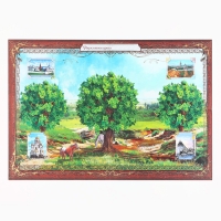 Родословная новогодняя книга с пером в шкатулке &laquo;Новый год: Каждый день&raquo;, 26 х 8 х 27 см, набор