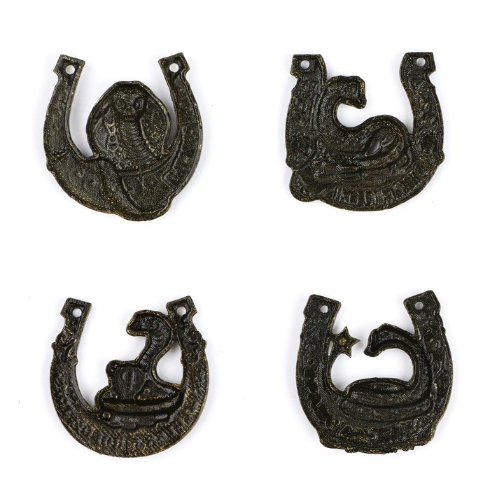 Подкова новогодняя &laquo;Новый год: Новогодняя&raquo;, МИКС, 3.5 см