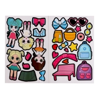 Альбом наклеек &laquo;Super куколки&raquo;, 115 стикеров