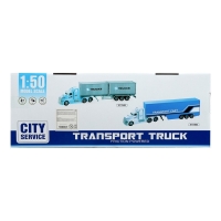 Грузовик инерционный &laquo;Перевозки&raquo;, 1:50, свет и звук