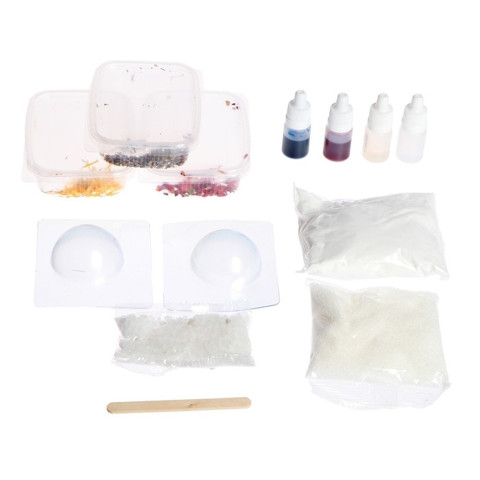 Набор для творчества. Бомбочки для ванны своими руками «Великолепные цветы» Набор для творчества. Бомбочки для ванны своими руками «Великолепные цветы»