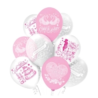 Шар латексный 12" &laquo;Свадьба. Нежность&raquo;, пастель МИКС, 2 ст., набор 25 шт.