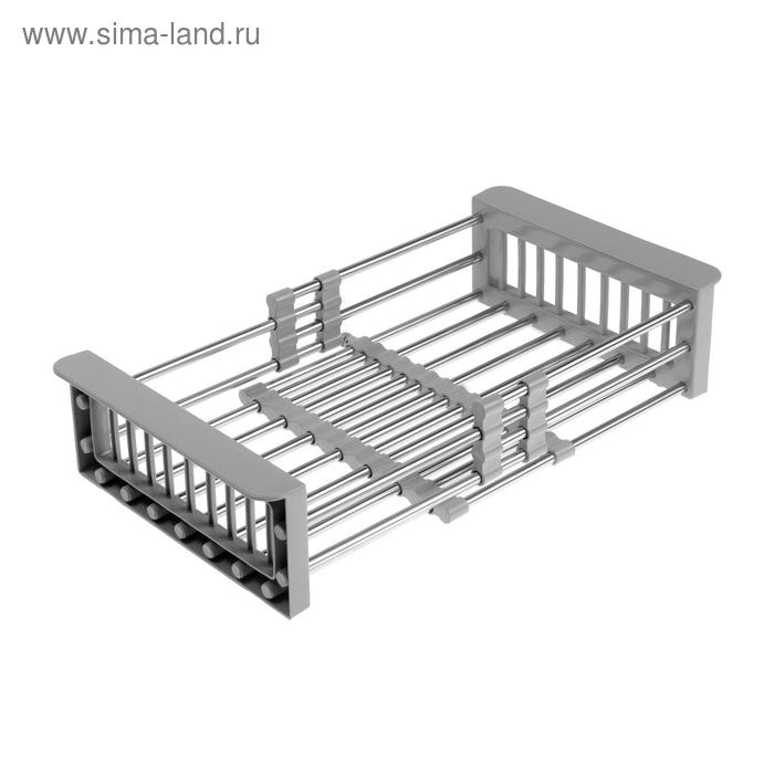 Мойка FABIA PROFI, 40х50 см, врезная, S = 3,0 и 0,8 мм, сифон с переливом + корзина Мойка FABIA PROFI, 40х50 см, врезная, S = 3,0 и 0,8 мм, сифон с переливом + корзина