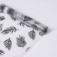 Коврик противоскользящий Доляна Plantae, 30&times;150 см