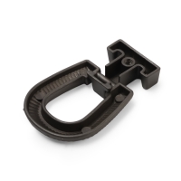 Ручка-кнопка CAPPIO EARRING, алюминий, цвет графит Ручка-кнопка CAPPIO EARRING, алюминий, цвет графит