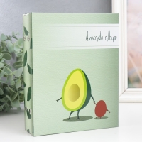 Фотоальбом на 100 фото 13х18 см "Авокадо" 19,5х15,5х4 см Фотоальбом на 100 фото 13х18 см "Авокадо" 19,5х15,5х4 см