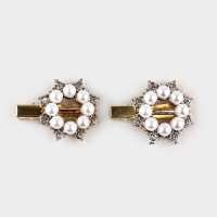 Заколки для волос жемчужные "Ты прекрасна", 4,5 х 2 см Заколки для волос жемчужные "Ты прекрасна", 4,5 х 2 см