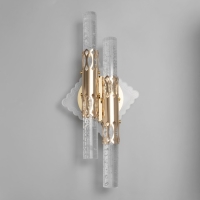 Бра "Айс" 2хLED 3000К золото 37х18х10см Бра "Айс" 2хLED 3000К золото 37х18х10см