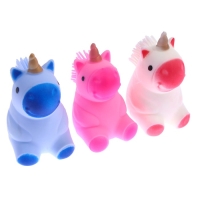 Антистресс сквиш мялка &laquo;Единорожка&raquo;, с пастой, цвета МИКС, в шоубоксе