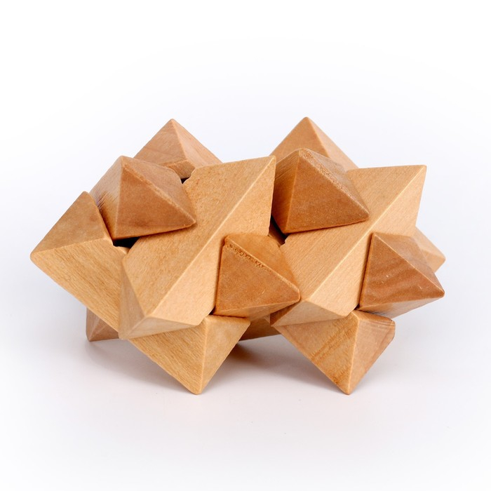 Головоломка деревянная Игры разума «Двойная звезда» Головоломка деревянная Игры разума «Двойная звезда»