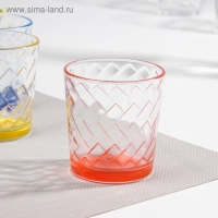 Набор стаканов &laquo;Джем&raquo;, 250 мл, 6 шт, цвет и форма МИКС