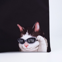 Шопер без застёжки, цвет чёрный Шопер без застёжки, цвет чёрный