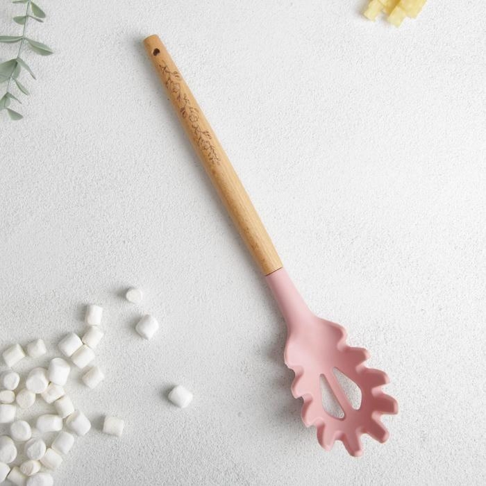 Ложка для спагетти &laquo;Розовая вата&raquo;, 10.9 &times; 30 см