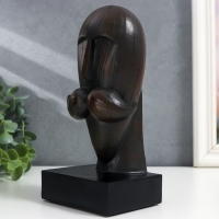 Сувенир полистоун "Мужчина с усами" под дерево 10х8х20 см Сувенир полистоун "Мужчина с усами" под дерево 10х8х20 см