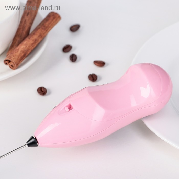 Капучинатор Доляна «Обжорка», 22×5×4 см, цвет МИКС Капучинатор Доляна «Обжорка», 22×5×4 см, цвет МИКС